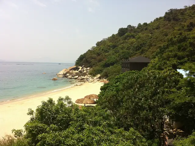 A beach on the eastern coast, out towards Dapeng